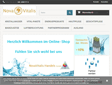 Tablet Screenshot of novavitalis.biz