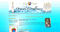 Desktop Screenshot of novavitalis.com